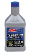 AMSOIL European Car Formula 5W-30 Synthetic Motor Oil Low-SAPS, Low-Viscosity European Oil for European Gasoline and Diesel Engines
