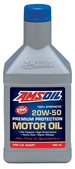 AMSOIL SAE 20W-50 Synthetic Premium Protection Motor Oil  For use in both gasoline and diesel engines