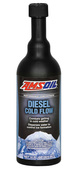 AMSOIL Diesel Cold Flow Formulated with an advanced deicer to enhance fuel flow and help prevent fuel filter plugging in cold temperatures