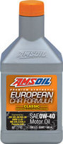 AMSOIL European Car Formula 0W-40 Classic ESP Synthetic Motor Oil for European Gasoline and Diesel Engines